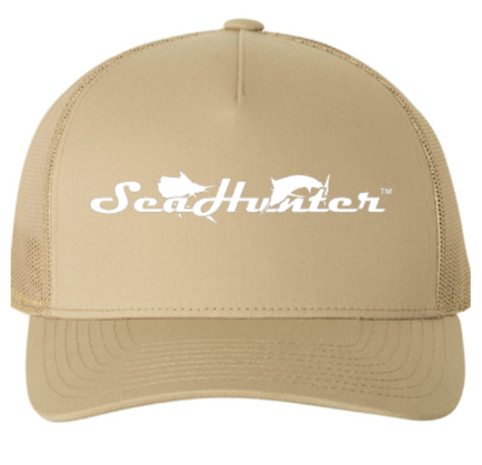 Khaki SeaHunter Trucker Hat