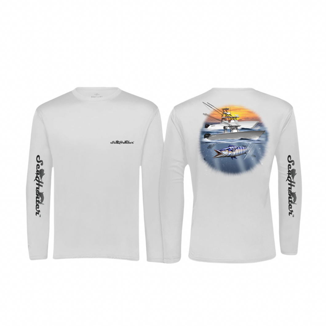 Gray SeaHunter Drifit Long Sleeve